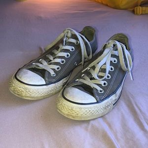 Grey converse unisex